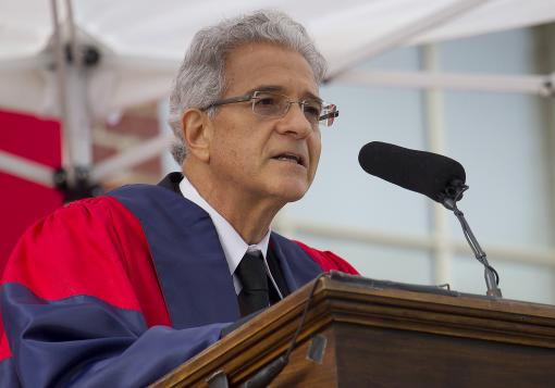 Omer Bartov at Opening Convocation - “Conformism ultimately kills creativity, deadens sensibility, and
undermines democracy. It is a thing to be resisted, even at the price –
perhaps especially at the price – of disrupting the very system from
which we all benefit.”