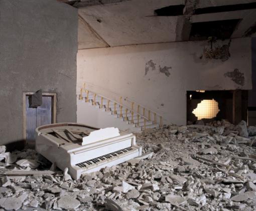 Wafaa Bilal, Piano (2003-13) - Archival inkjet photograph, 40 x 50 inchesCourtesy of the artist