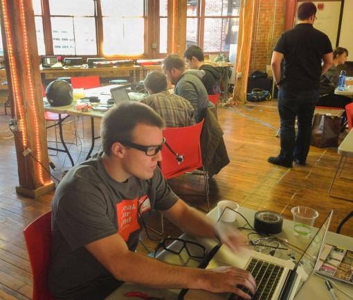 SpeakYourMind - At a recent hackathon, engineers and programmers came together to help the SpeakYourMind Foundation to develop assistive communication technology. Brown BEO students are helping SpeakYourMind expand its reach and help more people.