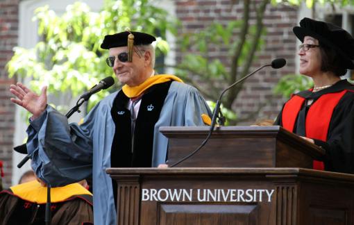 Leon N Cooper - “I’m extremely flattered, especially because it’s an award given by the faculty, my colleagues. That makes it specially meaningful. I’m very grateful to Brown for providing me with a place where I could be productive.”