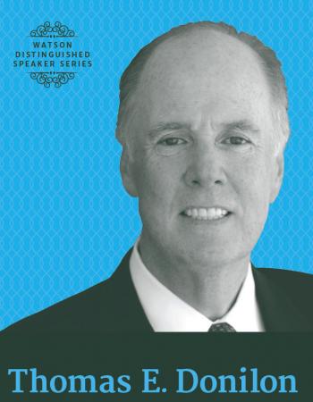 Thomas Donilon - The former national security adviser will speak at Brown Monday, Oct. 7, and respond to audience questions.