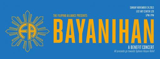 Being heroes for one anotheer - The benefit concert at Brown on Sunday, Nov. 24, is part of a worldwide effort in Manila, Cebu, Davao,
London, Melbourne, San Francisco, New York City, Paris, and New Zealand.