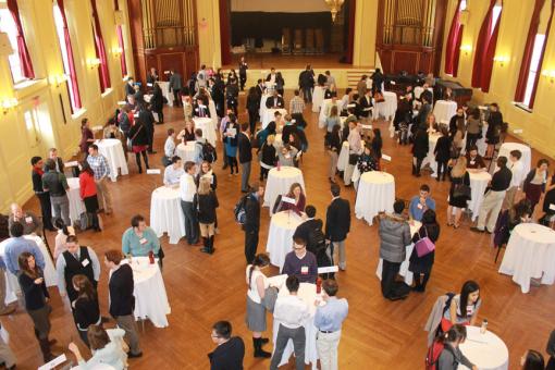 JanLab 2013 - A less transactional environment than a career fair; students can learn from alumni and develop their networks in a more relaxed atmosphere.