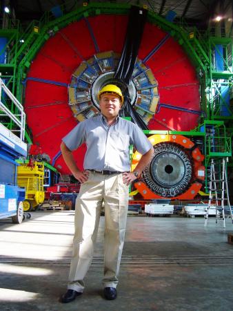 At the hub of the search for the Higgs boson - In December, Greg Landsberg, professor of physics, wilil begin a two-year term as physics coordinator for the Compact Muon Solenoid, a detector at the Large Hadron Collider near Geneva.