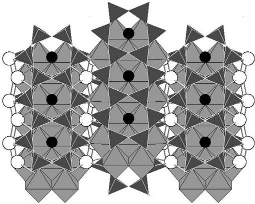 The Ring Cycle - Amphibole’s lattice structure is made up of tetrahedral and octahedral structures linked together in a way that creates a series of rings. It’s those rings — A-sites — that could provide a home for otherwise finicky noble gases.
