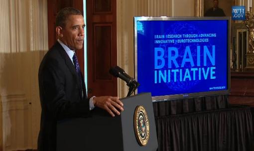 The BRAIN Initiative - John Donoghue, professor of neuroscience, and Arto Nurmikko, professor of
engineering, were at the White House Tuesday morning, April 2,
as participants in President Barack Obama's “Grand Challenge” initiative
called BRAIN.