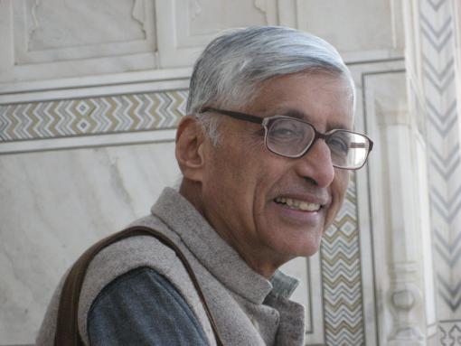 Rajmohan Gandhi - Gandhi has written widely on the Indian independence movement and its
leaders, Indo-Pakistan relations, human rights and conflict resolution.
He is a biographer and grandson of Mahatma Gandhi.