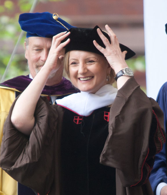 Arianna Huffington: Doctor of Humane Letters
