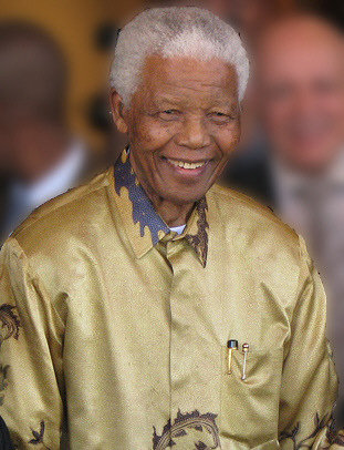 Nelson Mandela in 2008: Credit: South Africa The Good News