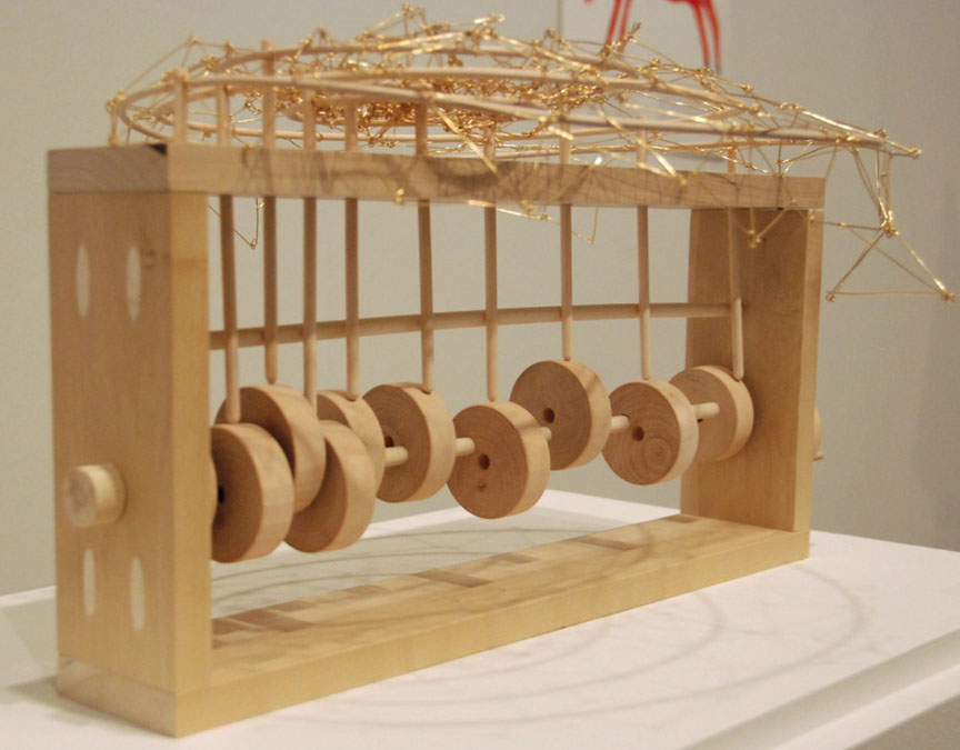 Eunice Cho: Untitled: Wood and wire (2013)