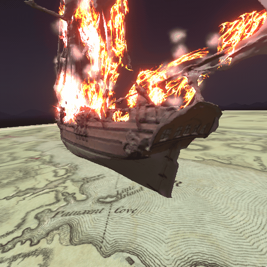 Virtual reality simulation of the Gaspee burning