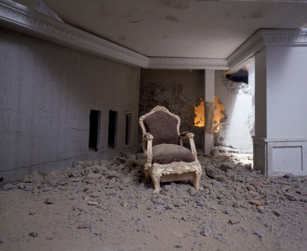 Wafaa Bilal, Chair (2003-2013): Archival inkjet photograph, 40 x 50 inchesCourtesy of the artist