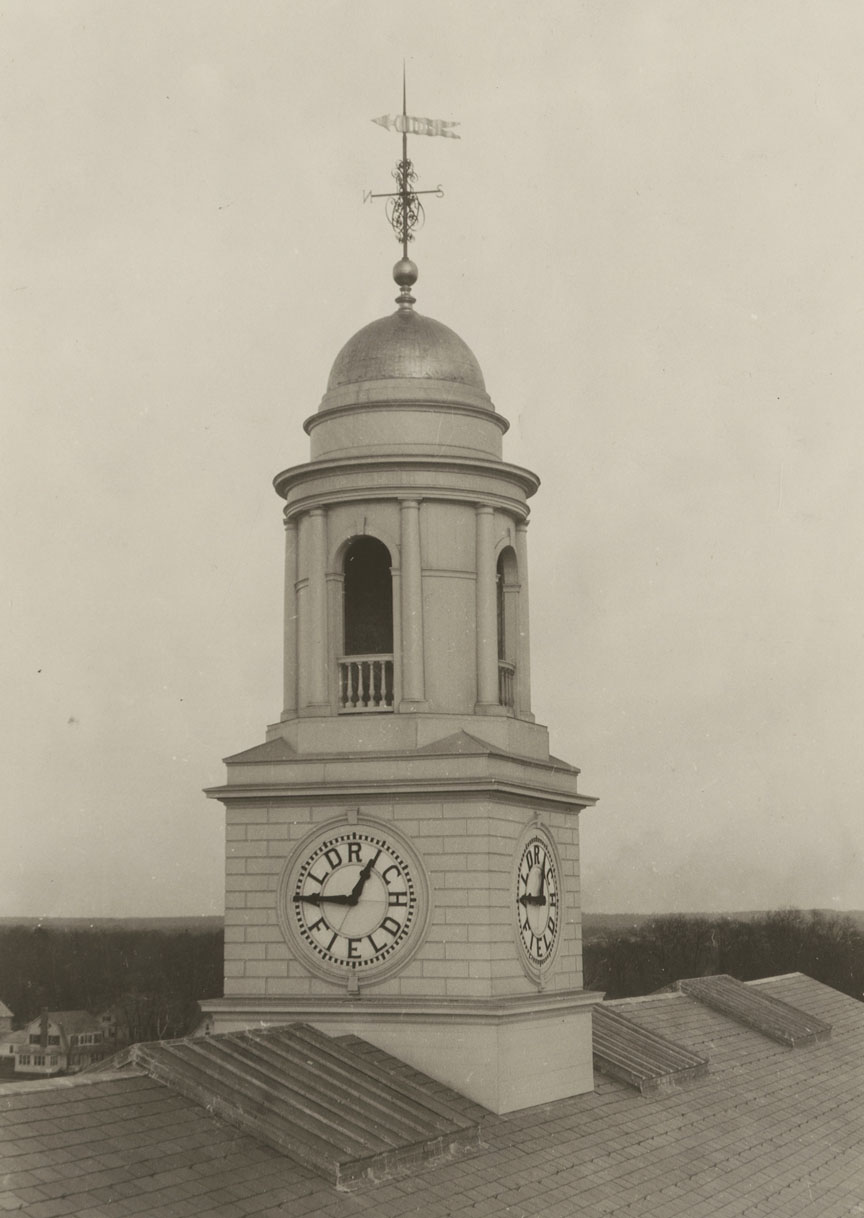 Spelling time: Henry L. Aldrich 1876 and Charles T. Aldrich 1877 made it possible for the University to acquire the site of Marvel Gymnasium and its surrounding playing fields.