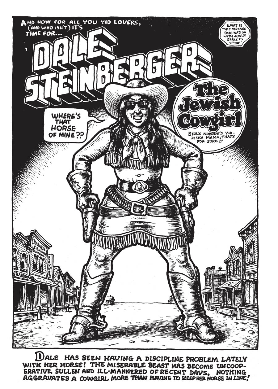 Dale Steinberger: The Jewish Cowgirl, written and drawn by R. Crumb (1969): 