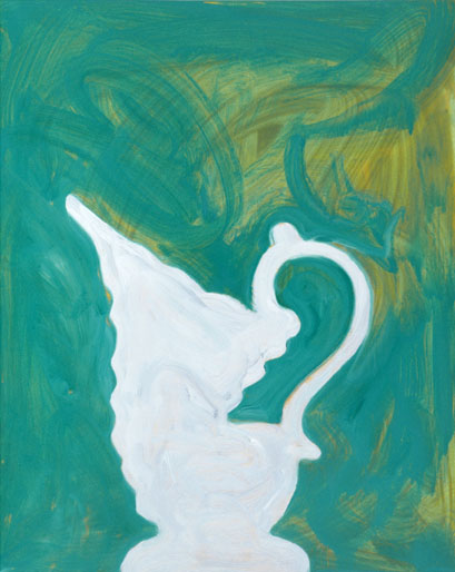 Wendy Edwards, Vase I (2010): Oil on panel; 20 x 16 inches