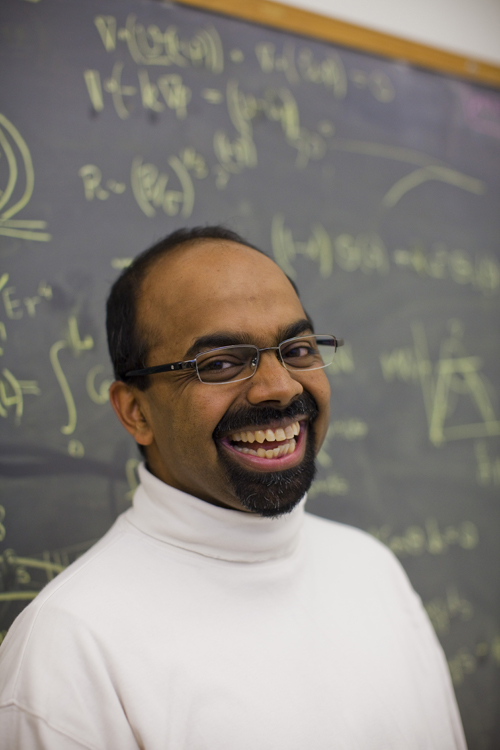 L. Mahadevan: “A lot of mathematics is more or less a quantified version of common sense. ... I’m hoping that younger people will come because they are the future — and can solve the problems we find so hard today.”