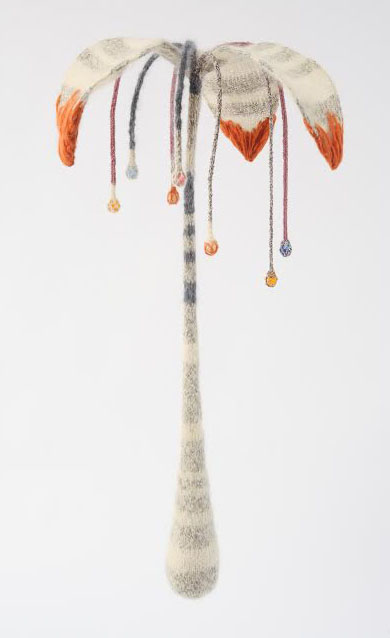 Hidden seas: Tatyana YanishevskyLove at First Sight (Umbrella Plant)&nbsp;&nbsp; (2012)Yarn, resin, 46 by 20 by 20 inchesPhoto: Karen Philippi